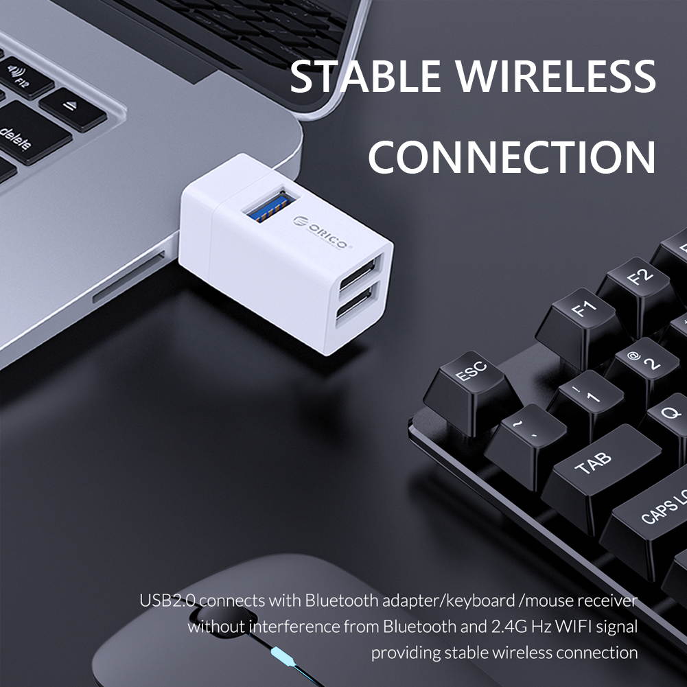 3 Ports USB Hub Mini USB 2.0 3.0 High Speed Hub Splitter for Computer Plug and play Computer Peripherals Accessories