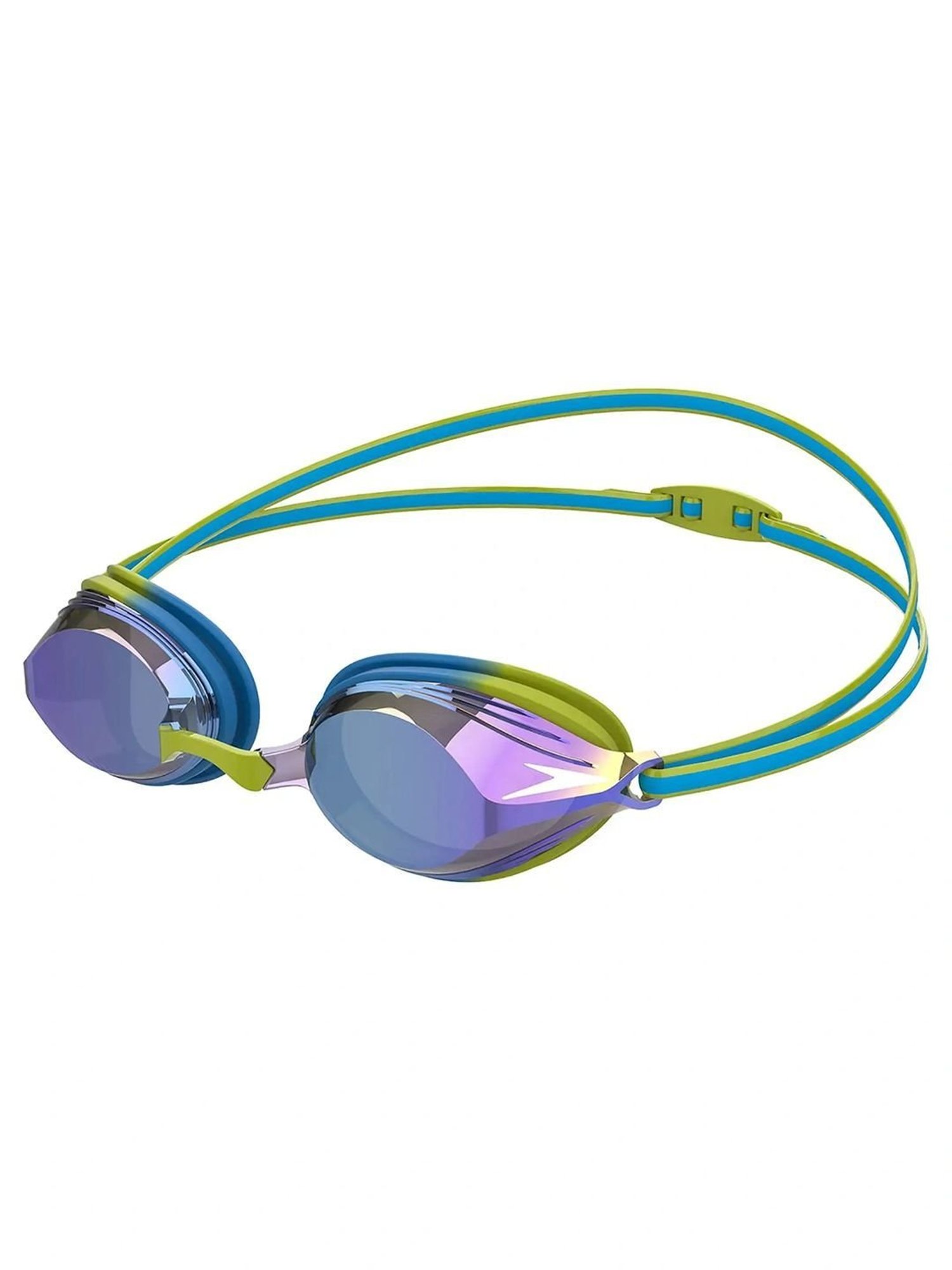 Speedo Unisex Junior Vengeance Mirror Clear-Lens Goggles (Multicolor)