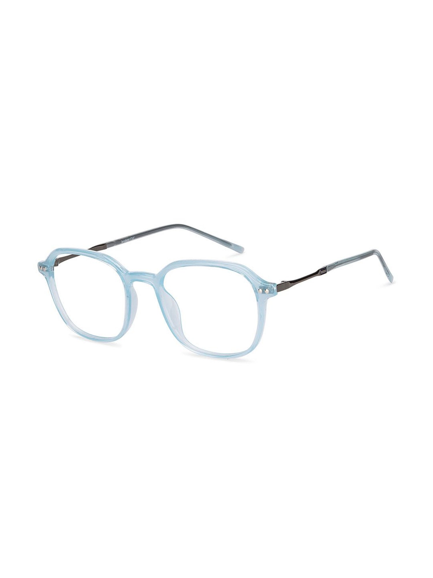 Lenskart Blu Green Rectangular Blue Light Protection Unisex Reading Glasses