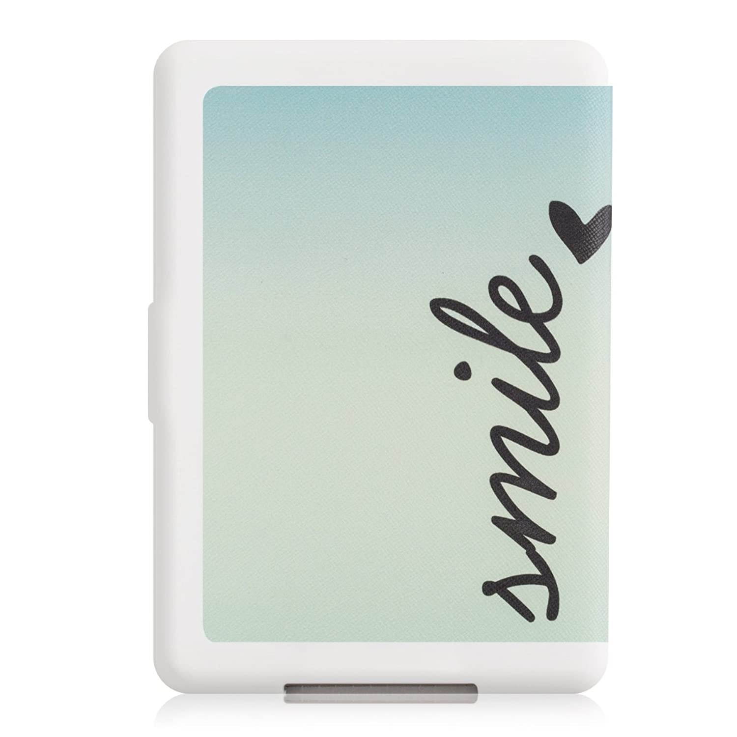Case Compatible with Amazon Kindle Paperwhite - PU e-Reader Cover - Smile