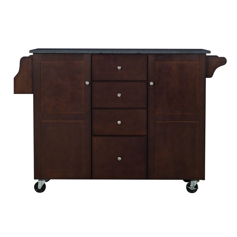 Origami Wood Top Steel Kitchen Organizer 3 Mesh Basket Sliding Drawer (2 Pack)