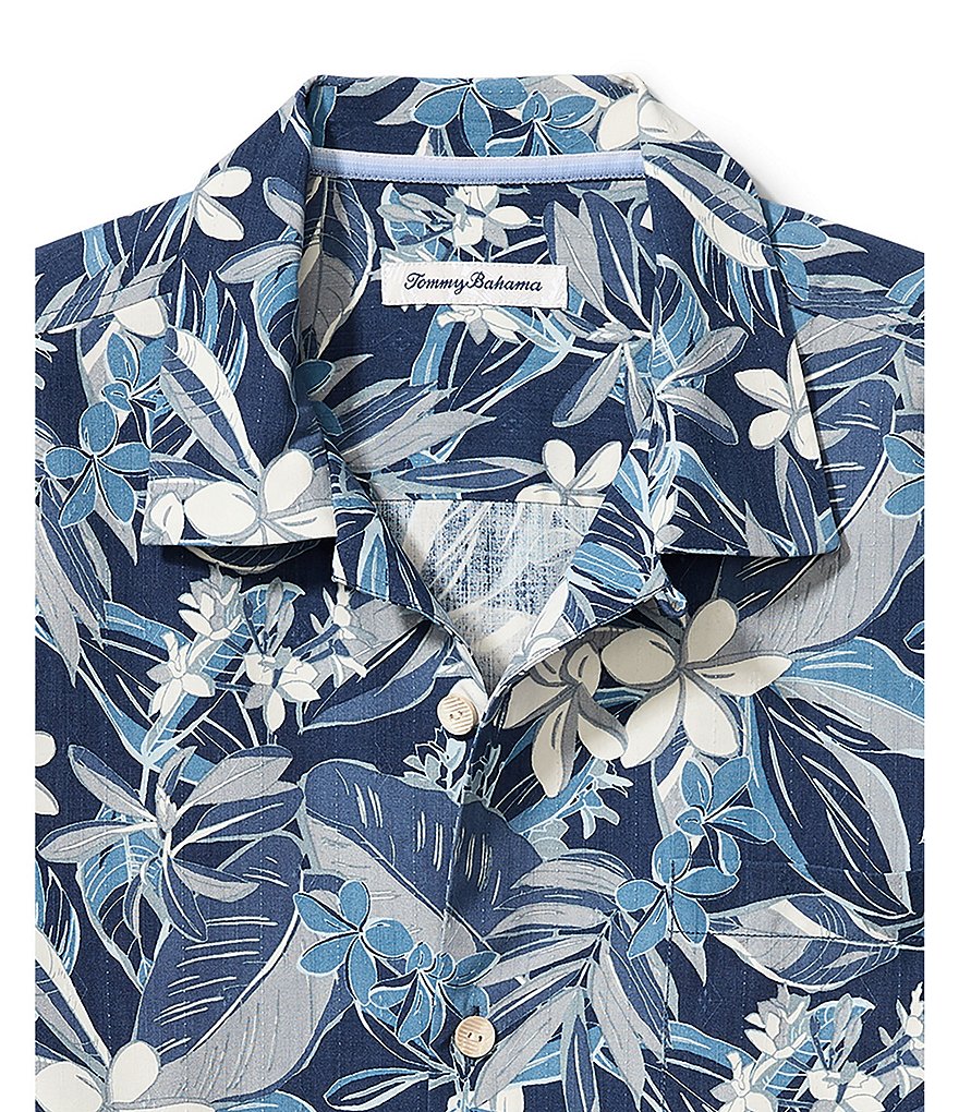 Visconti Big & Tall Abstract Print Long-Sleeve Woven Shirt