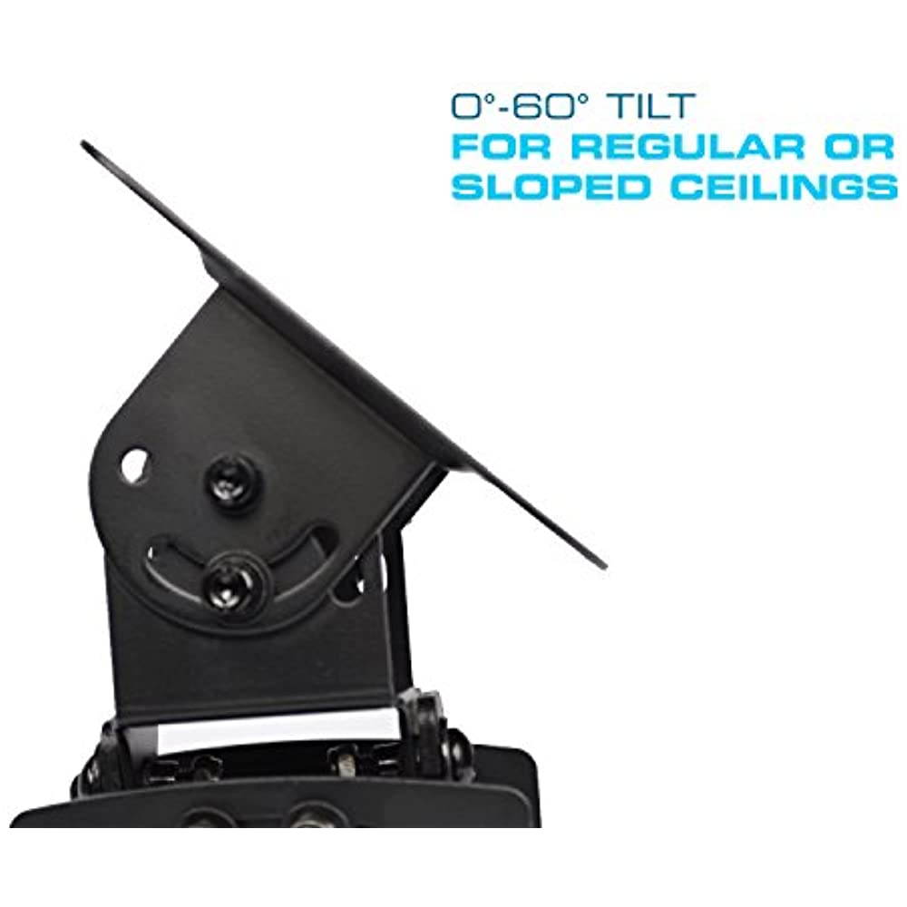 QualGear&reg; PRB-717-BLK Universal Ceiling Mount Projector Accessory