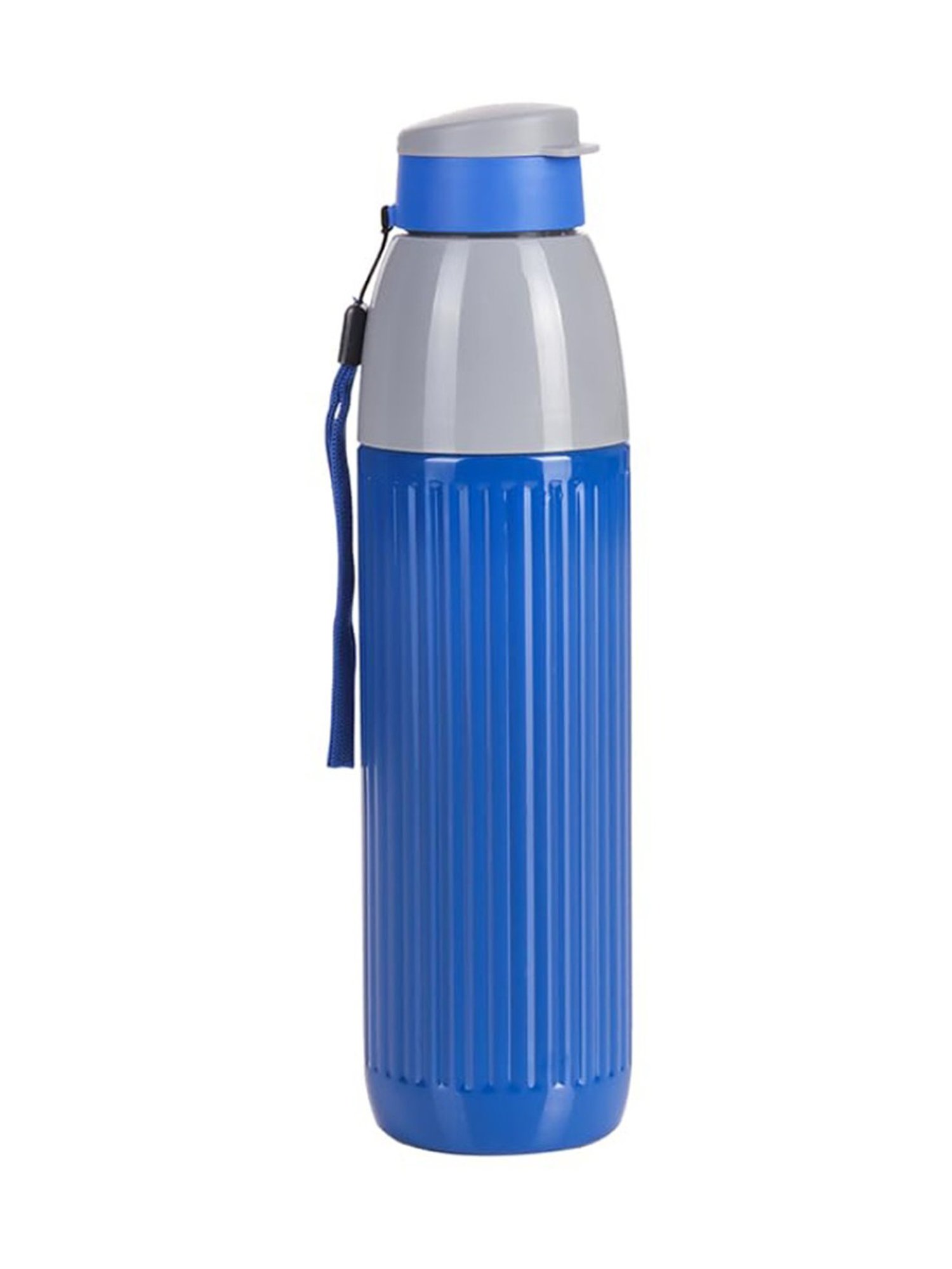 Varmora Veto Blue Plastic Insulated Water Bottle - 900 ml