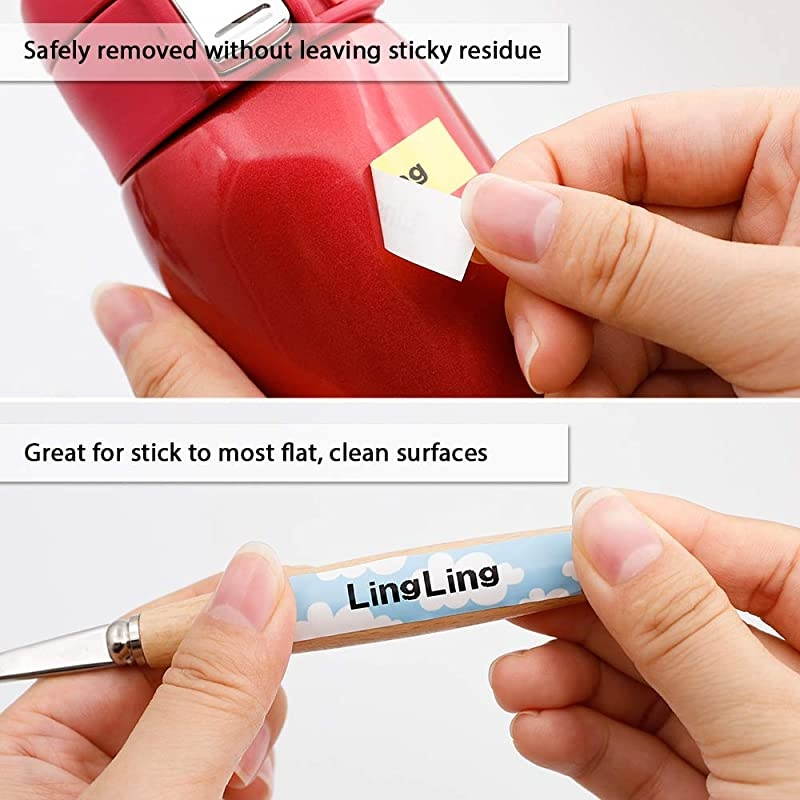 Compatible Tape Replacement for DYMO LetraTag PaperPlastic Refill 12 x 13 for dymo Letra Tag LT100H LT100T Plus Maker 91330 16952 91331 91332 91333 91334 91335 7Pack