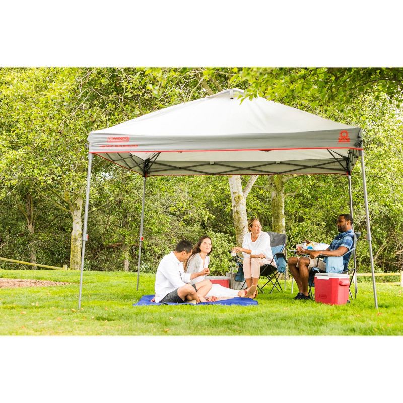 Coleman Instant Canopy with Sunwall 10'x10' - Gray