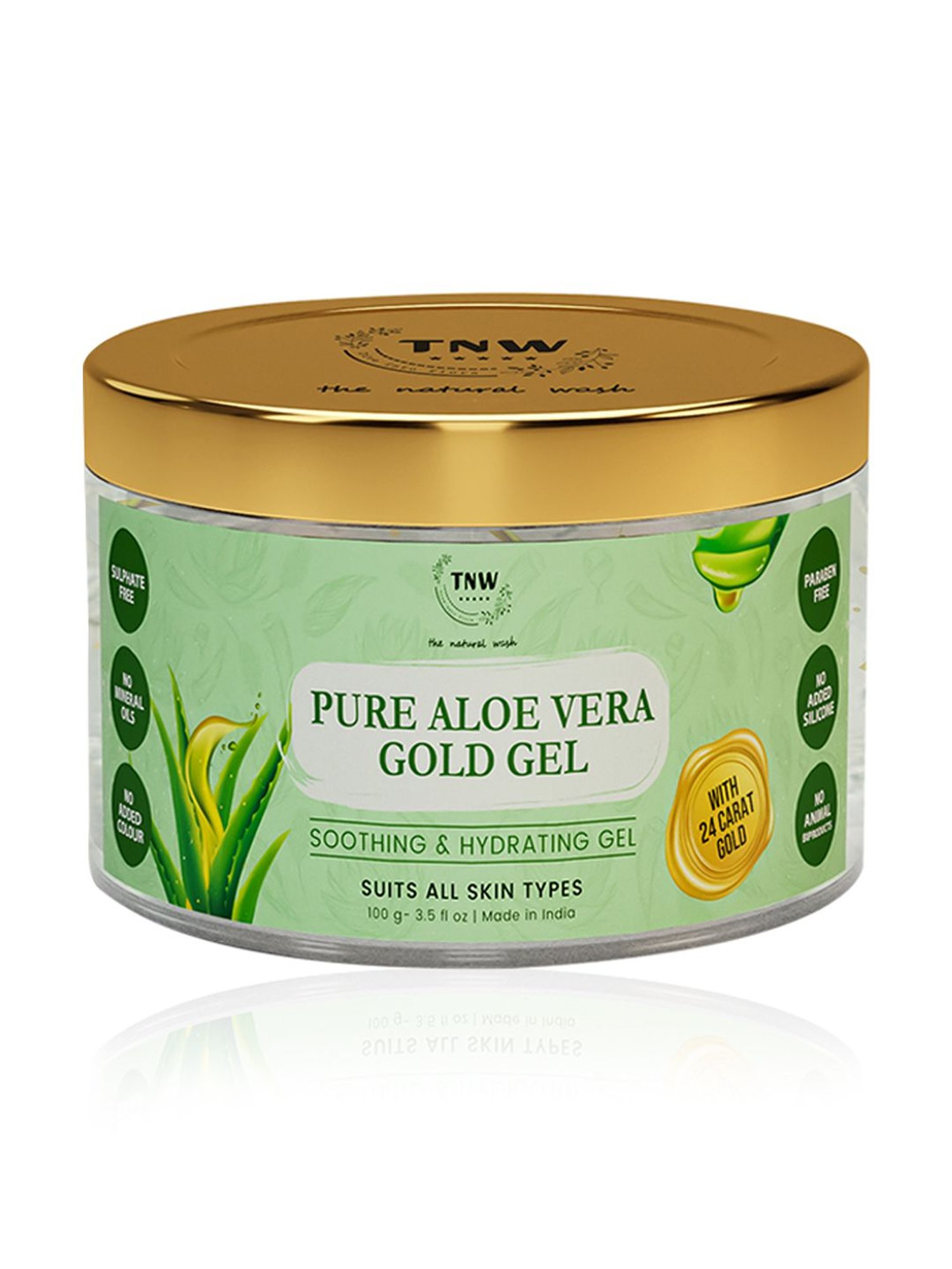 TNW-The Natural Wash Aloe Vera Gold Gel & SPF 50