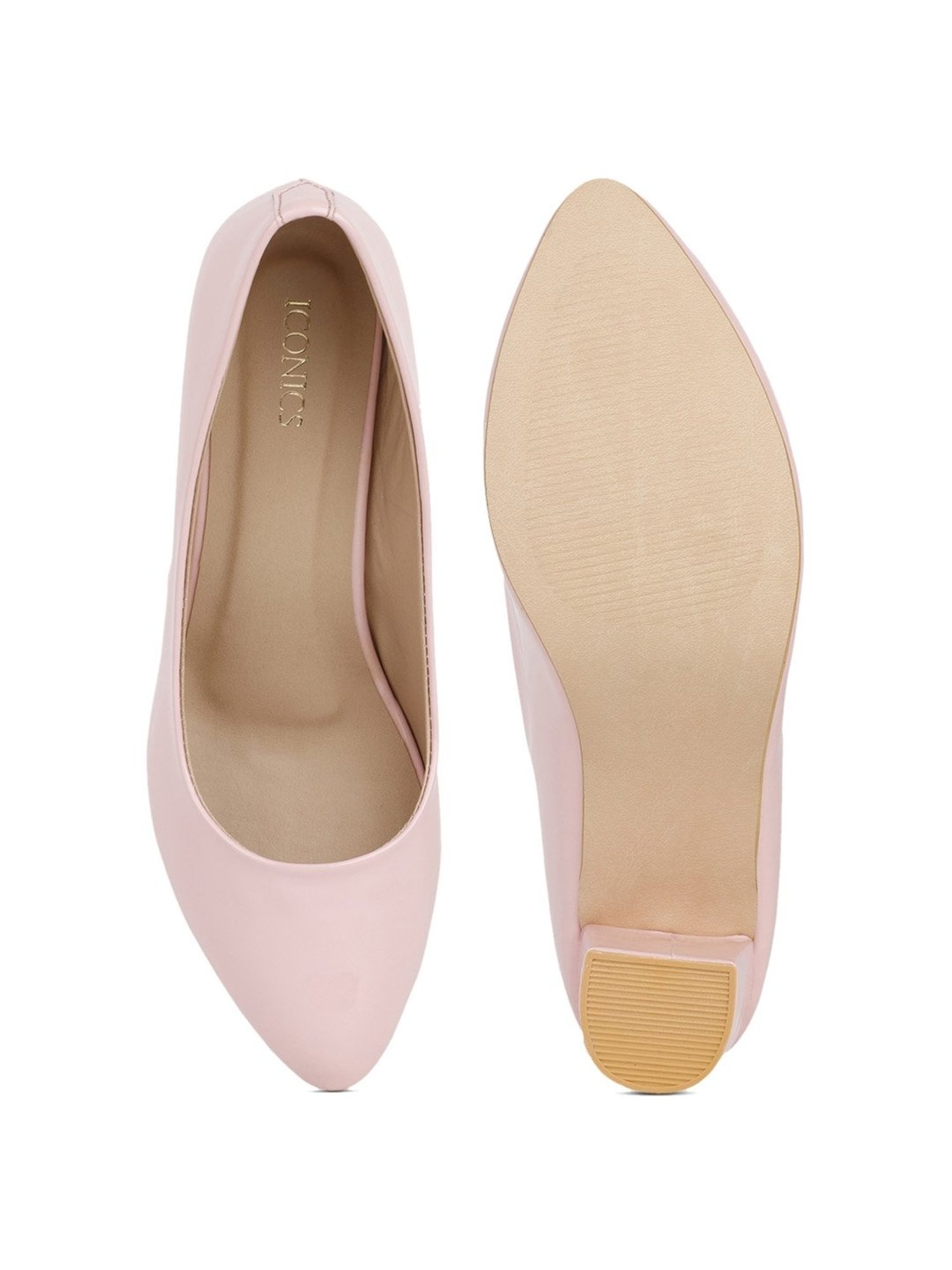 Iconics Women's Pink Formal Pumps