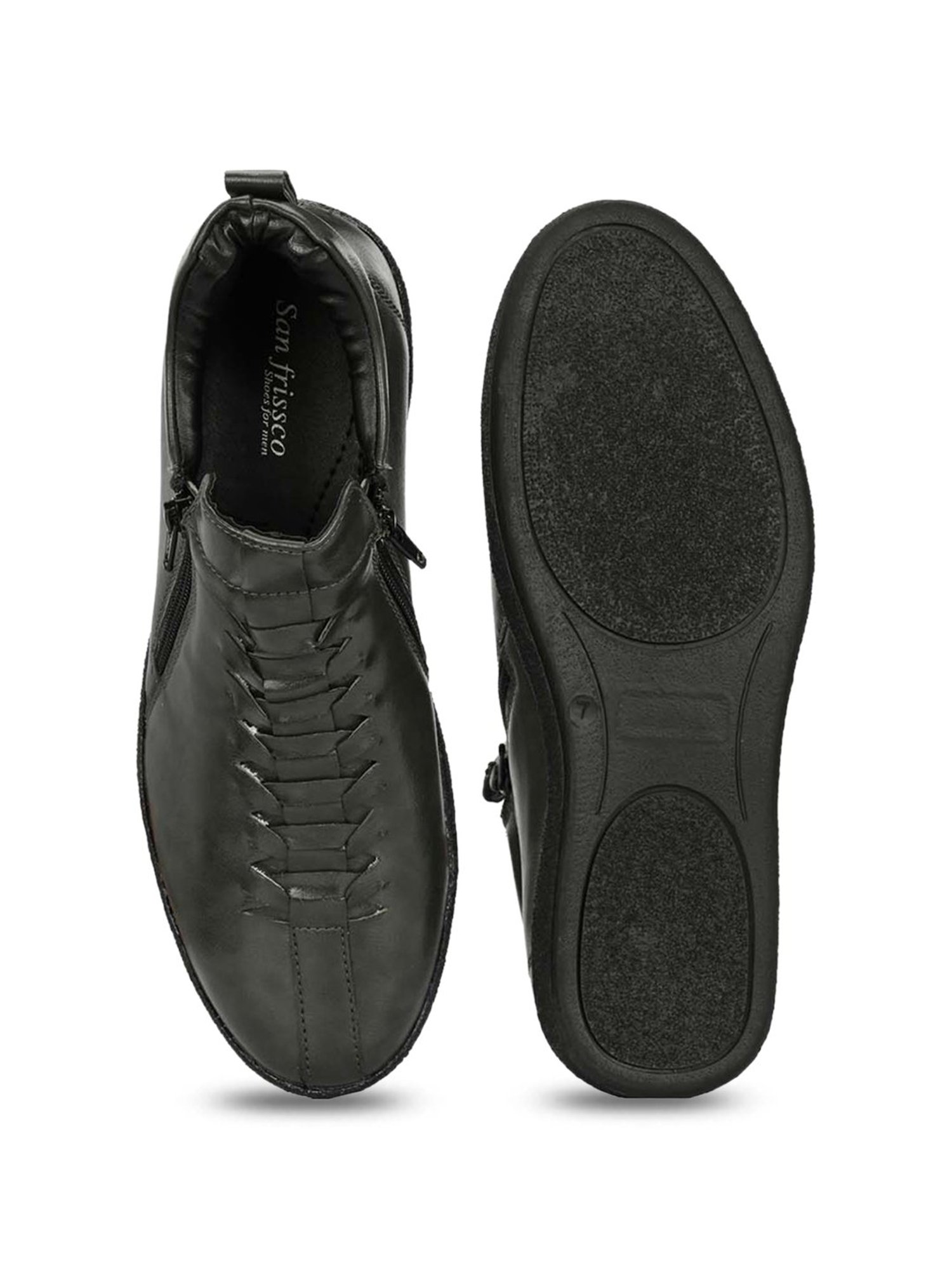 San Frissco Men's Green Casual Boots