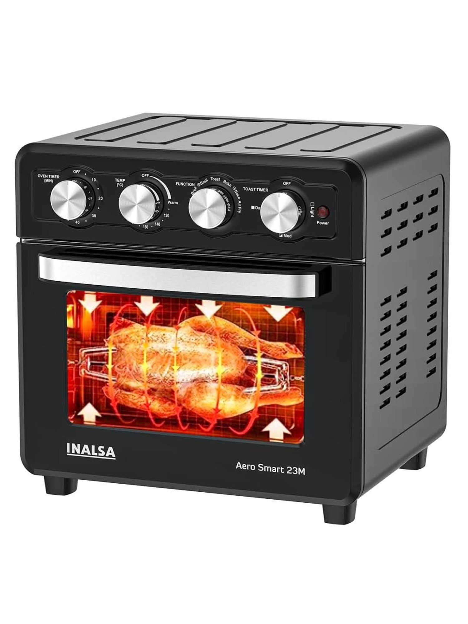 Prestige Nutrifry Black Plastic Electric Digital Touch Airfryer 4.5L