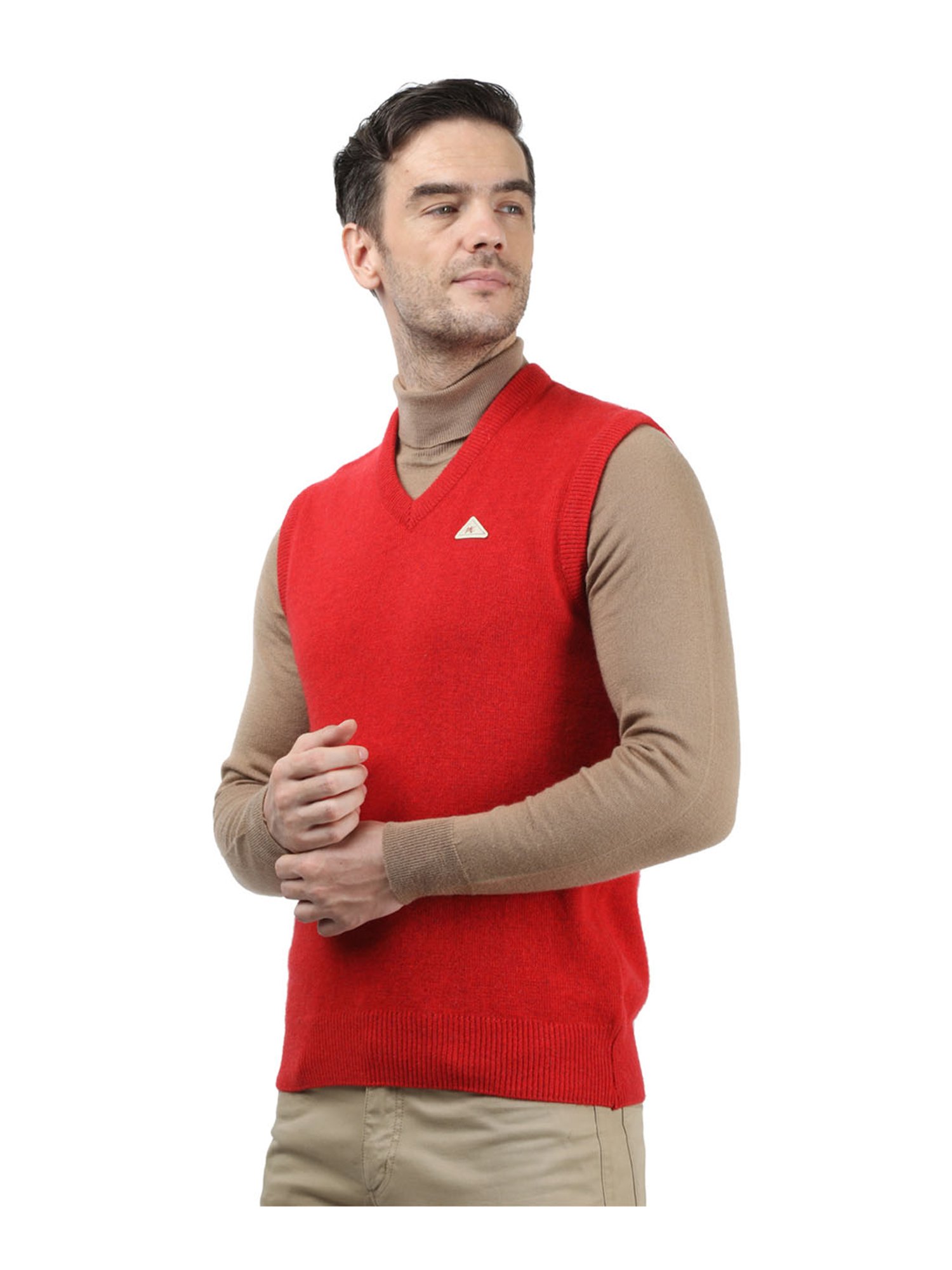 Monte Carlo Red Regular Fit Sweater
