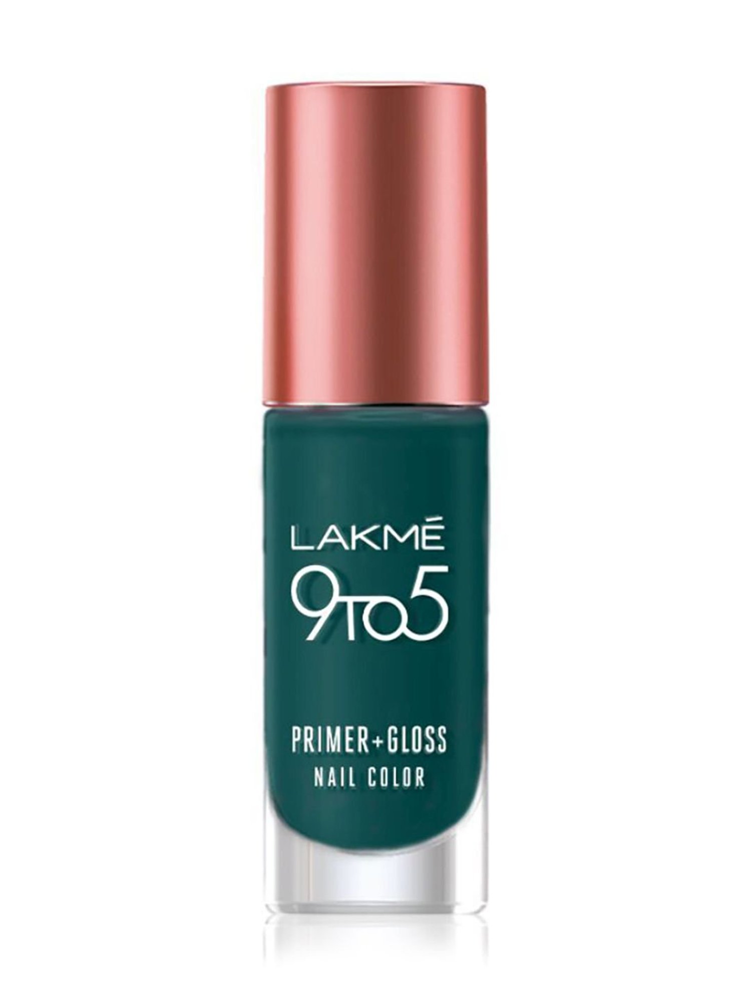 Lakme 9 to 5 Primer & Gloss Nail Colour Emerald Power - 6 ml