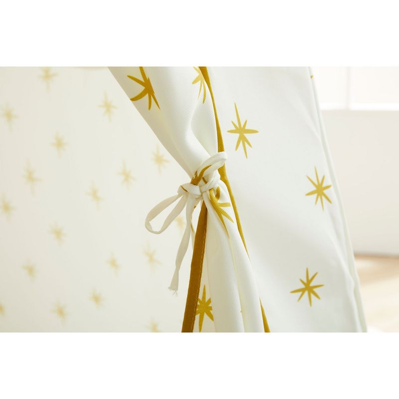 Wonder&Wise 1011205615 Indoor Childrens Kids Toddler Foldable Canvas Pop Up Play Tent House Toy for Ages 3 and Up, Starburst