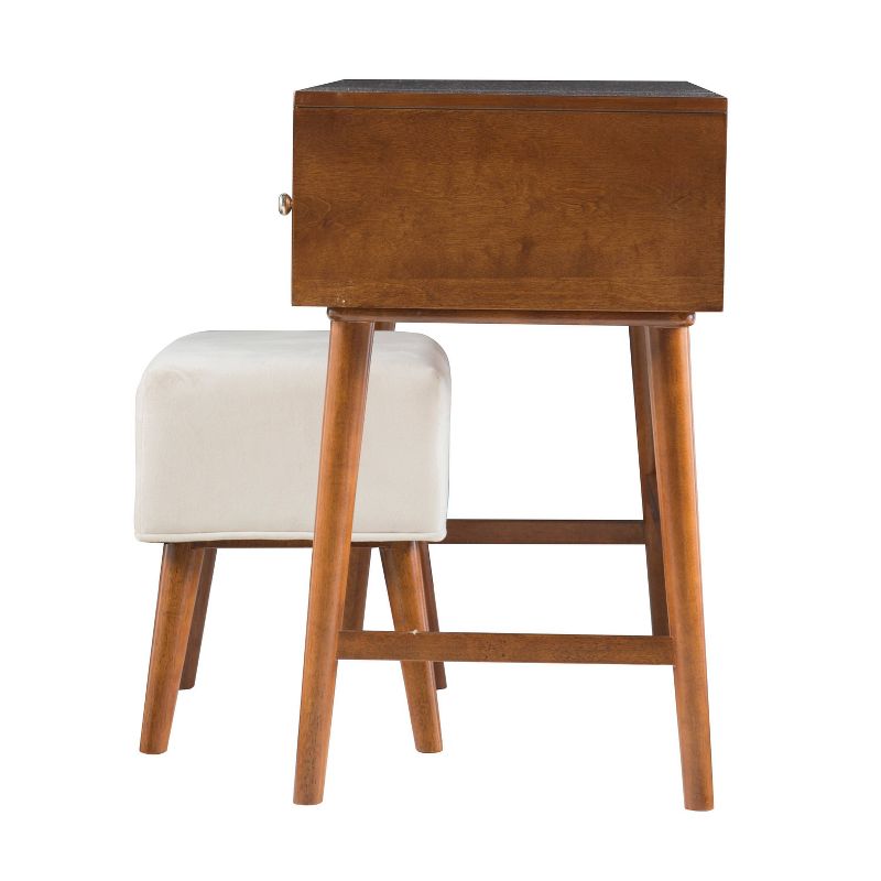 Salisbury Vanity w/Mirror White - Chique