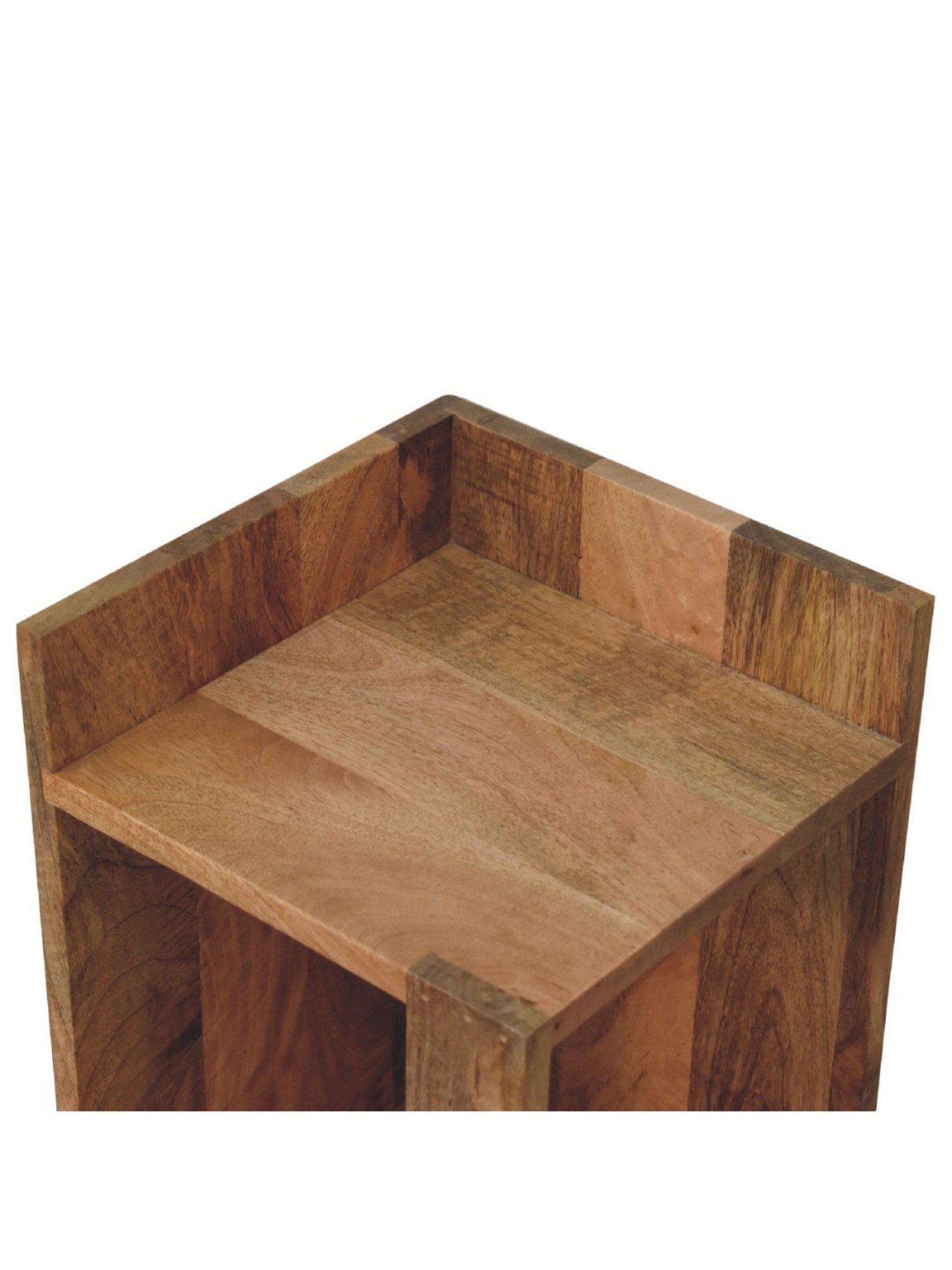 Sleepyhead Ally Teak Brown Sheesham Wood Bedside Table