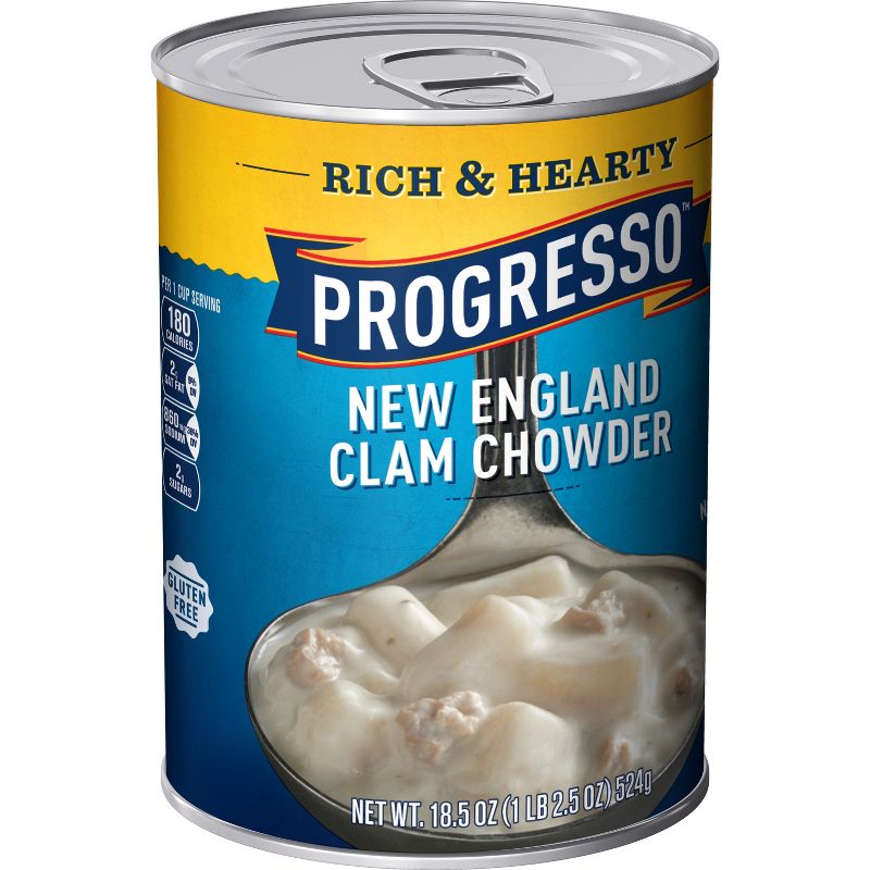 Progresso Rich & Hearty New England Clam Chowder 18.5oz