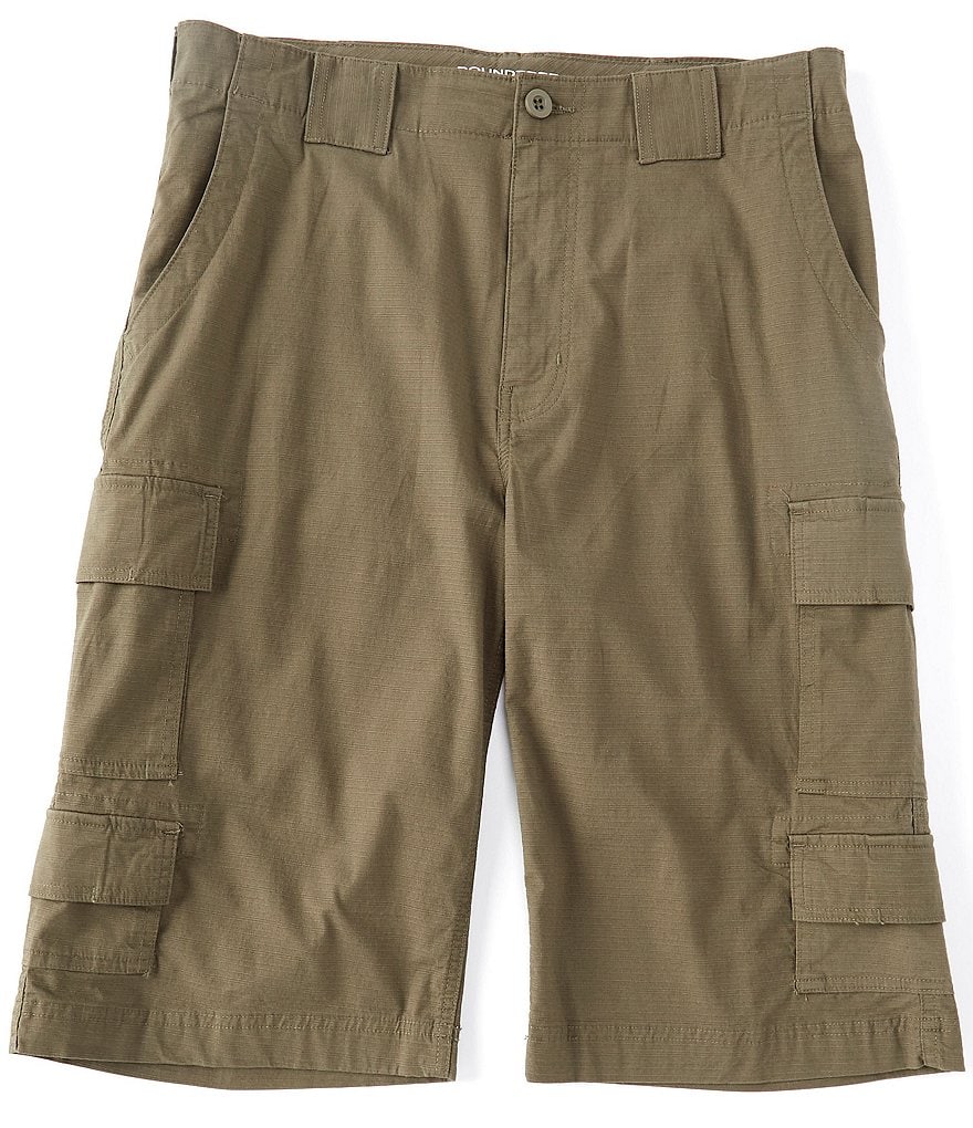 Roundtree & Yorke 13#double; Inseam Multi Pocket Cargo Shorts