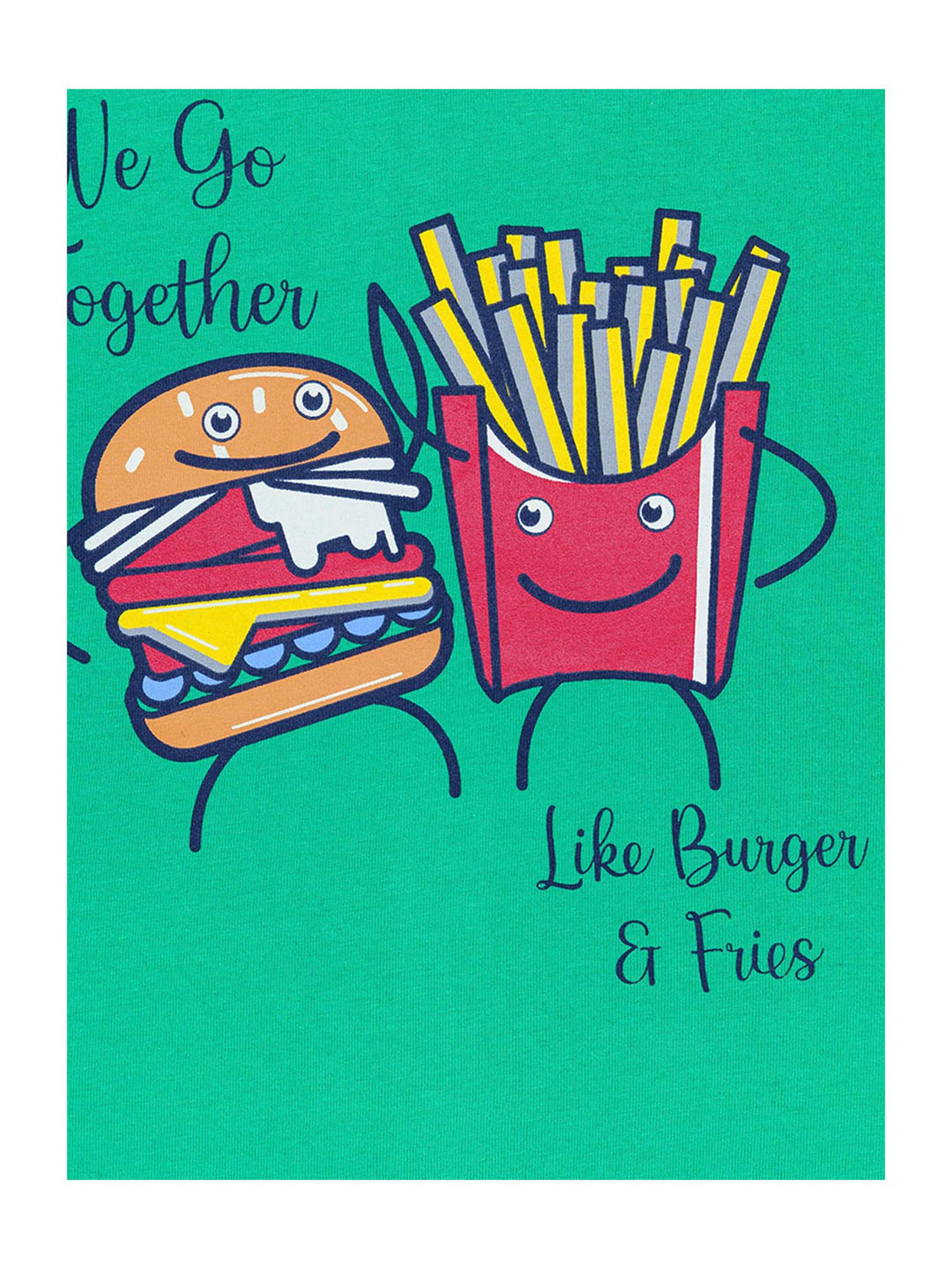 H by Hamleys Boys Green Printed Full Sleeves T-Shirt