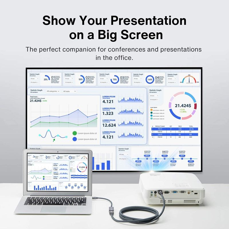 iVANKY Mini DisplayPort to HDMI Adapter Grey Thunderbolt to HDMI Adapter