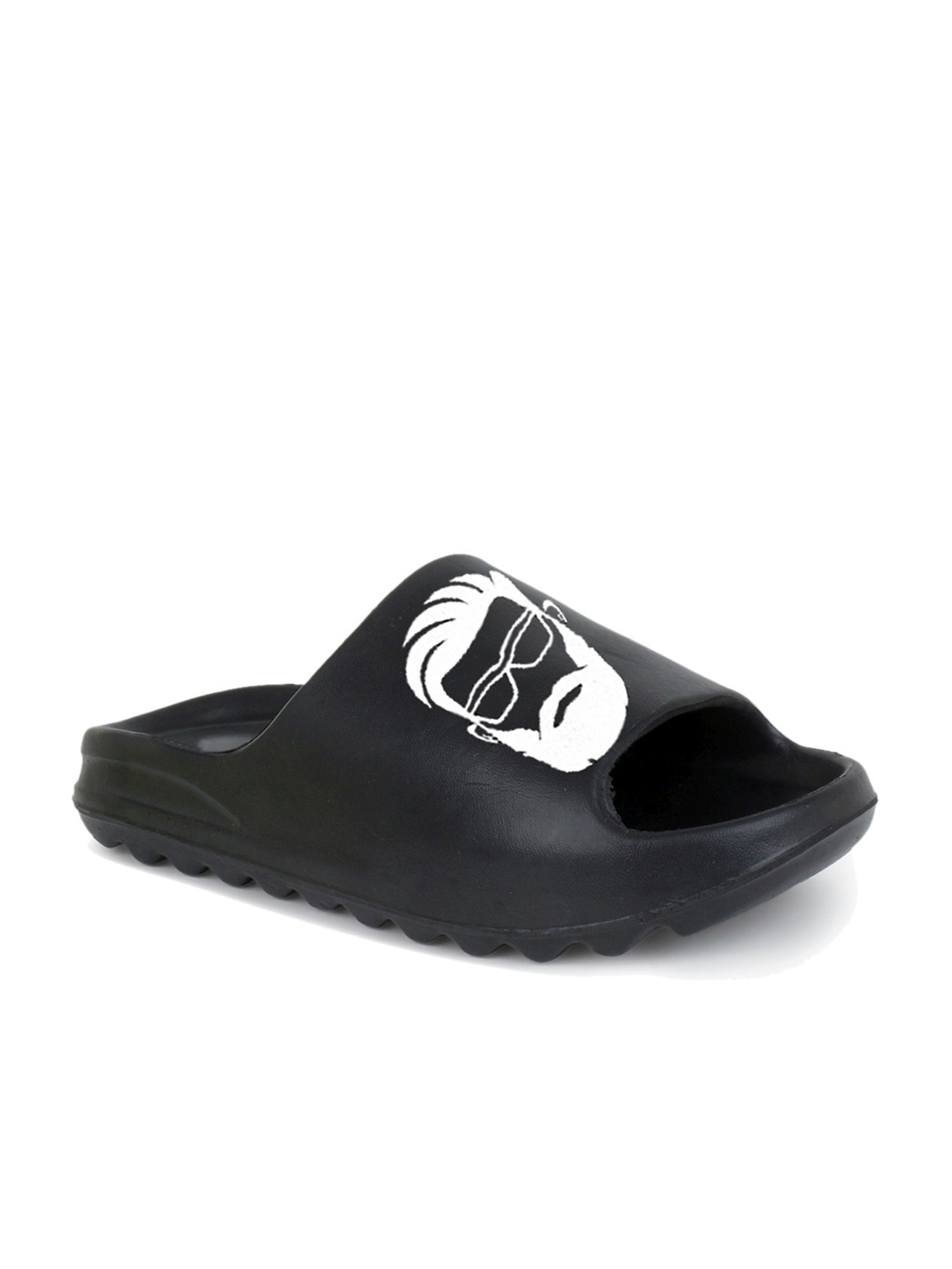 Pampy Angel Men's Black Slides