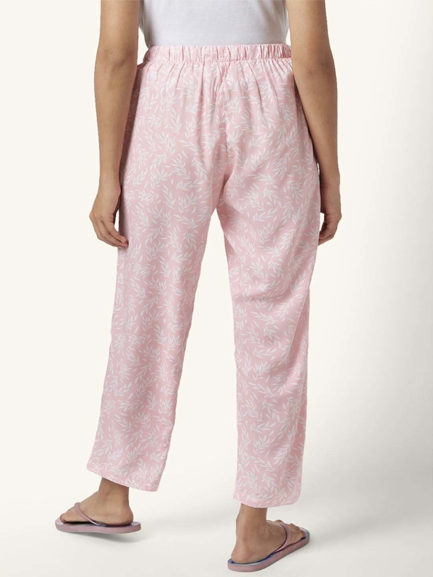 Dreamz by Pantaloons Pink Printed Pyjamas