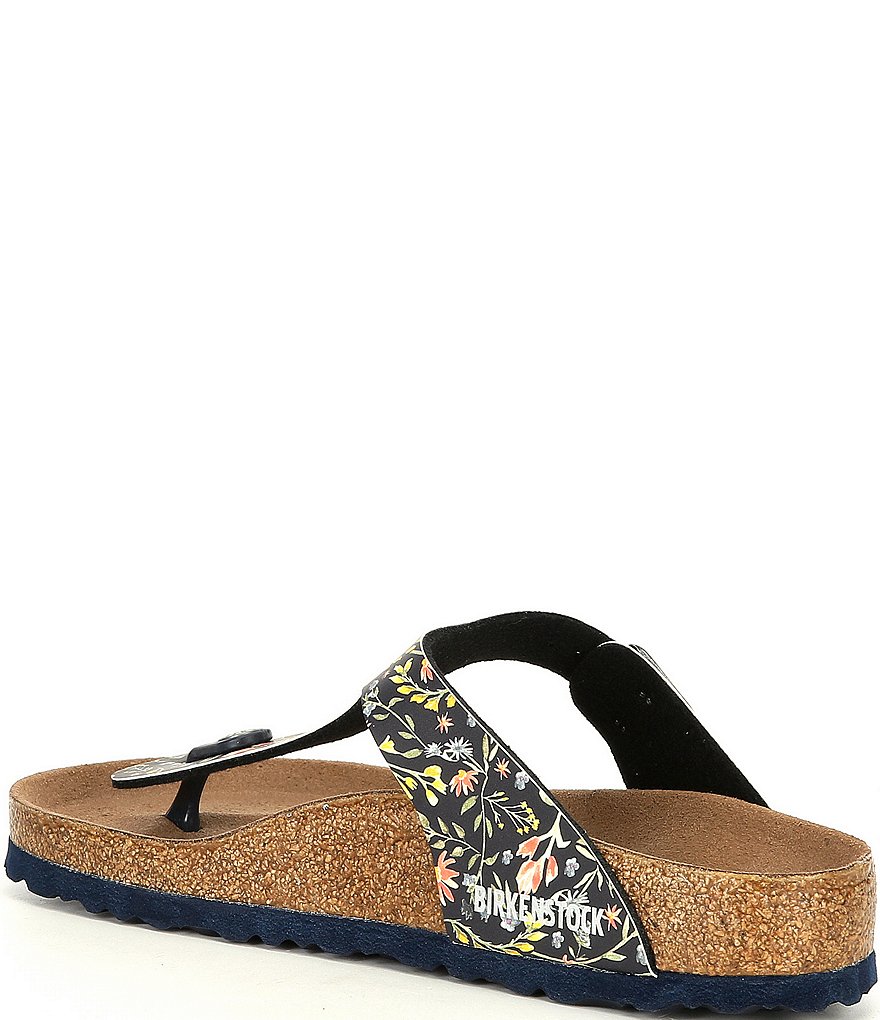 Birkenstock Women's Gizeh Vegan Floral Thong Sandals