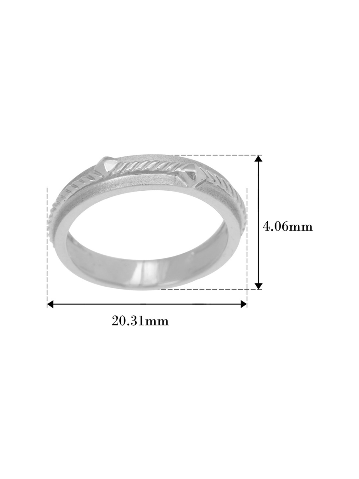 C.Krishniah Chetty Classic 950 Platinum Band
