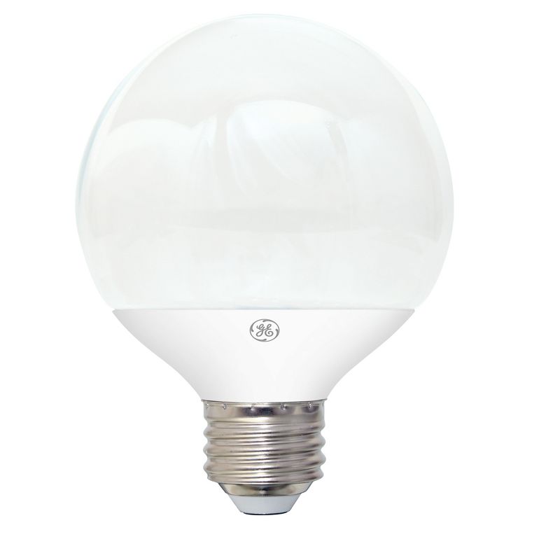 General Electric LED 40w 2Pk G25 Globe Light Bulb White