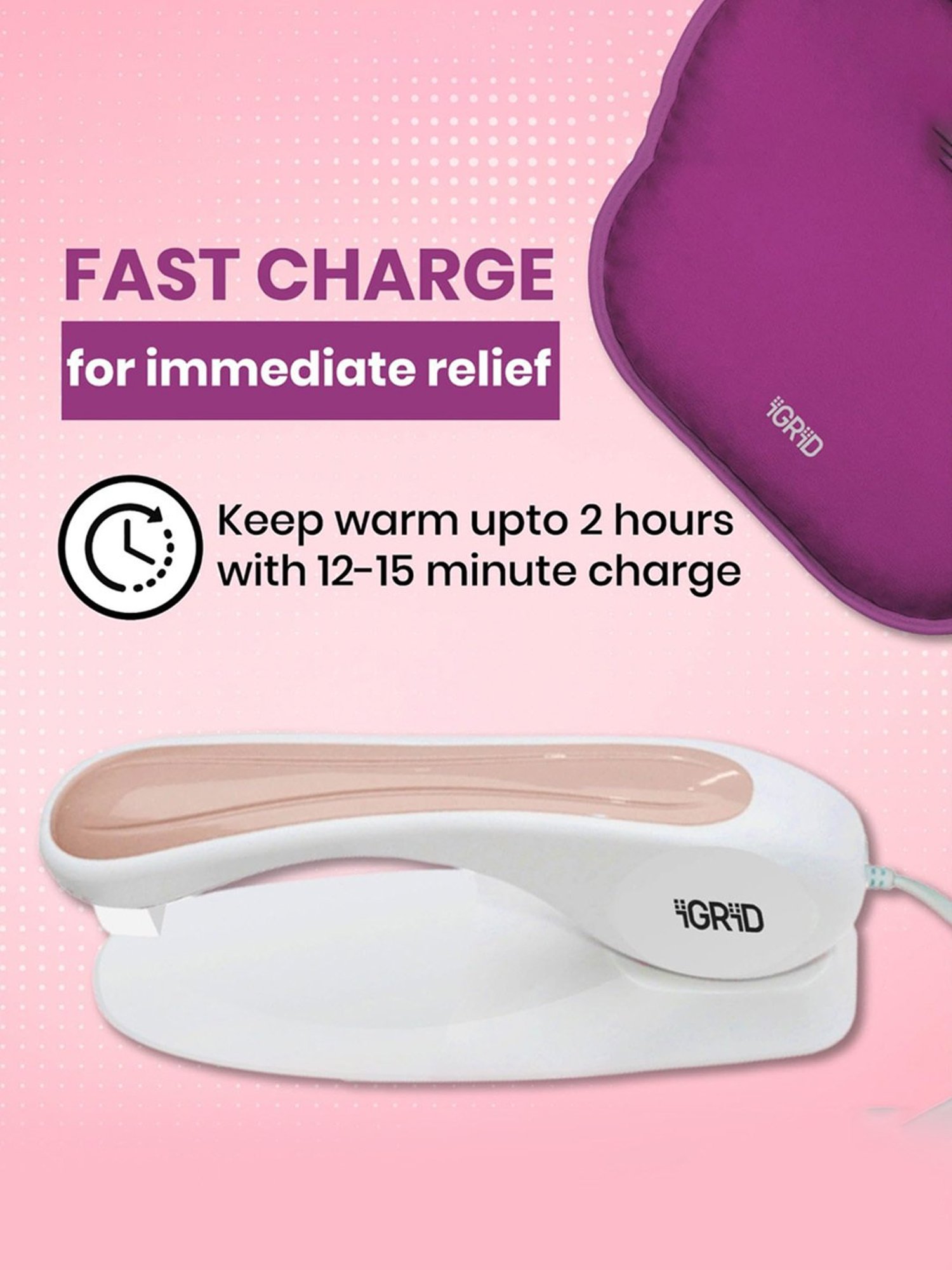 HealthSense YM 602 Yoga Mat (Black & Grey)