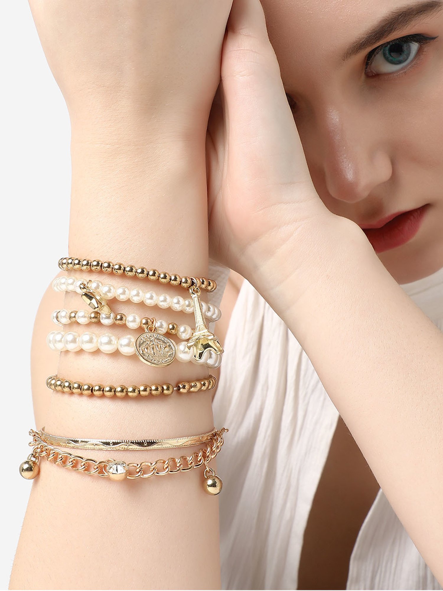 Ted Baker Crystal Sweetheart Adjustable Bracelet for Women