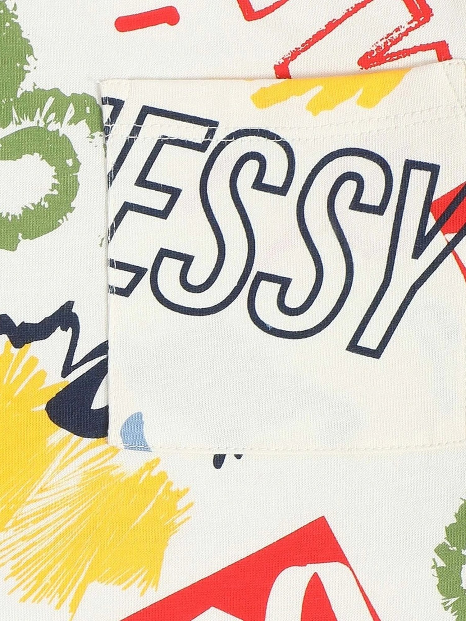 MINIKLUB Boys Marshmallow Cotton Printed Full Sleeves T-Shirt