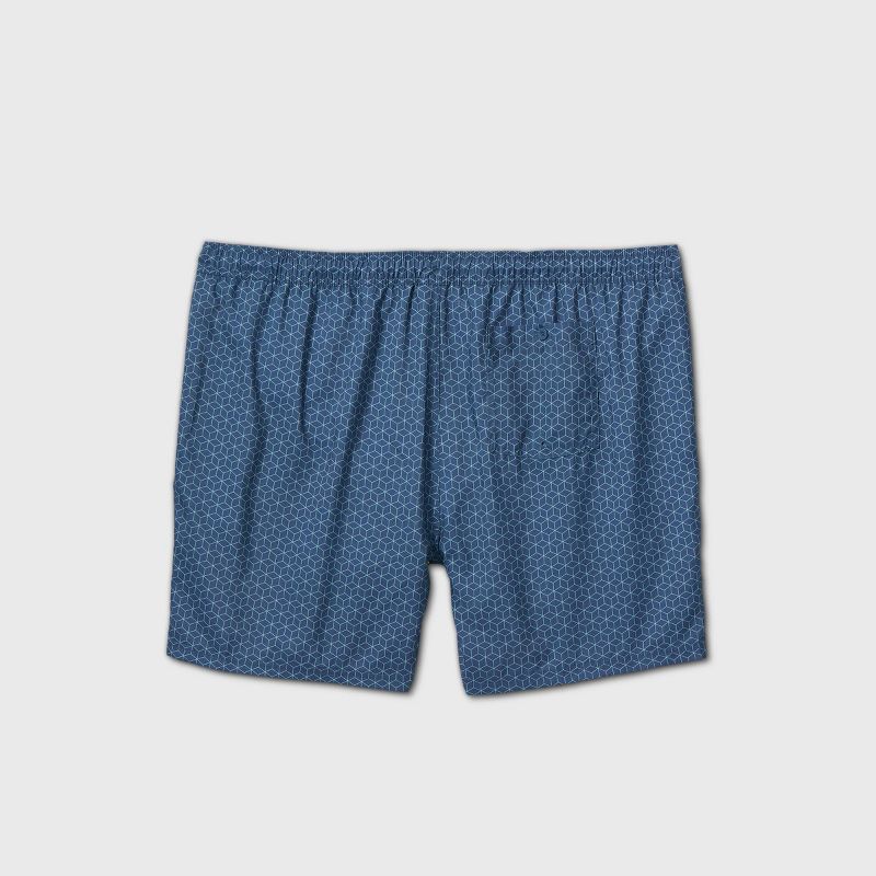 Men's 7" Sharkular Elastic Waist Swim Trunks - Original Use™ Blue XS