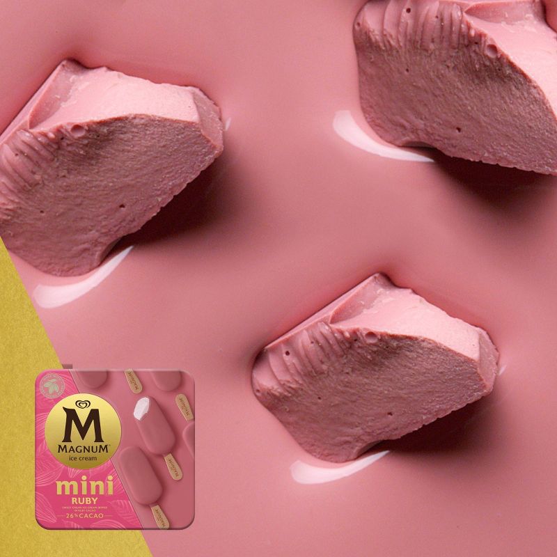 Magnum Mini Ruby Ice Cream Bars - 6ct/11.1oz