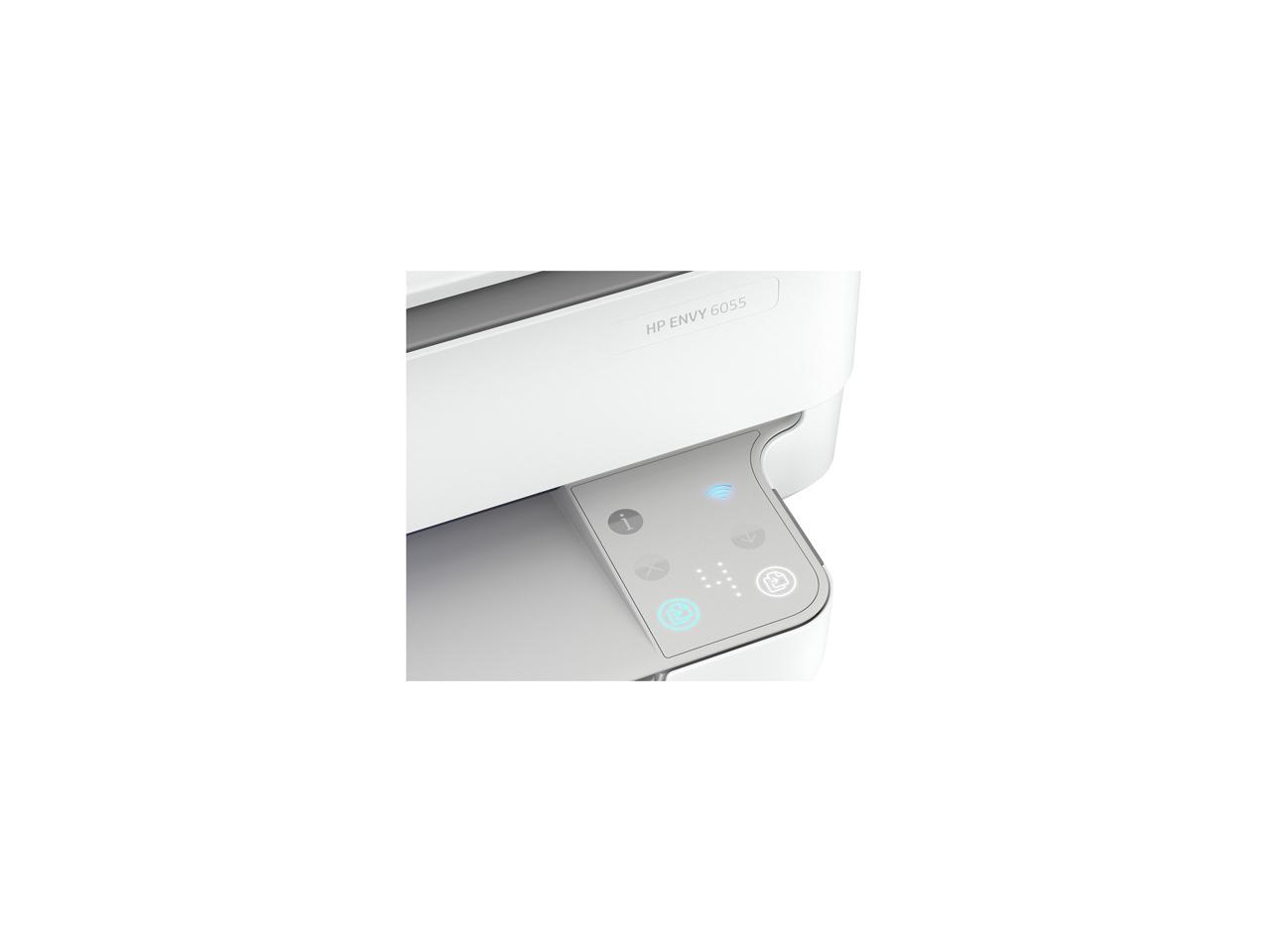 HP Envy 6055 Wireless Auto-Duplex All-in-One Color Inkjet Printer