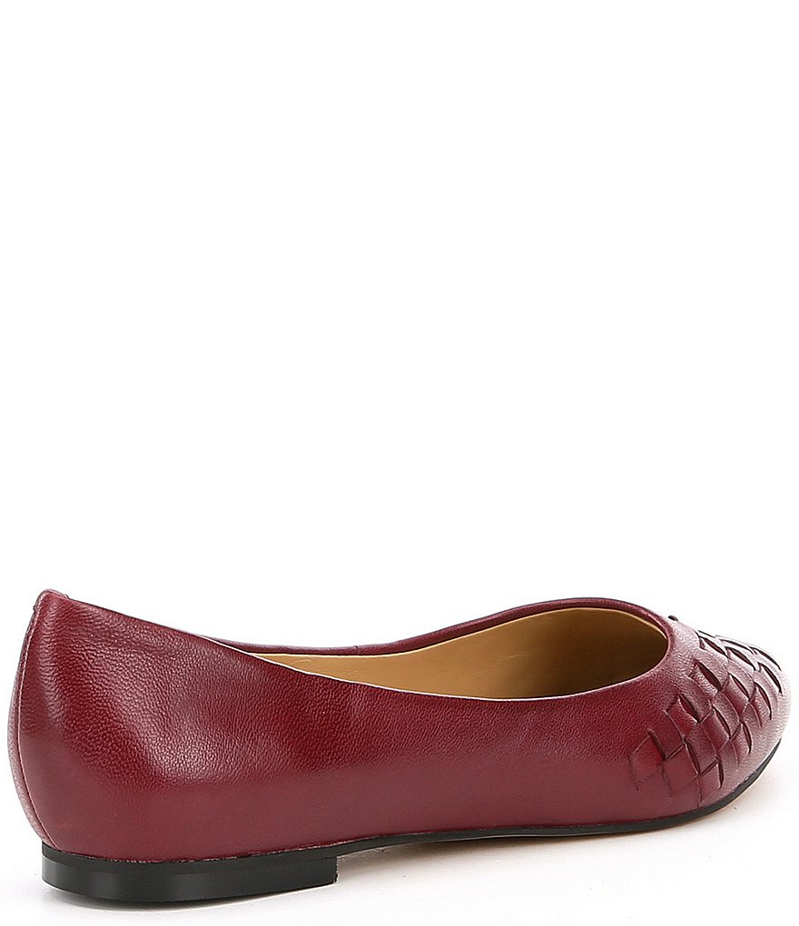 Trotters Estee Woven Leather Flats