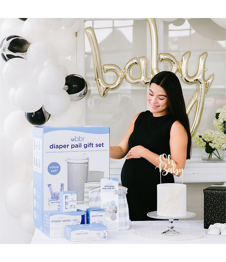 Ubbi Diaper Pail 7-Piece Gift Set