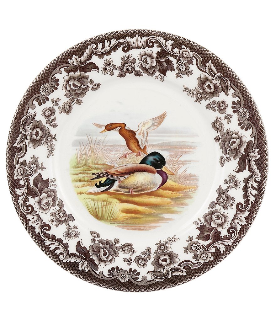 Spode Woodland Mallard Luncheon Plate