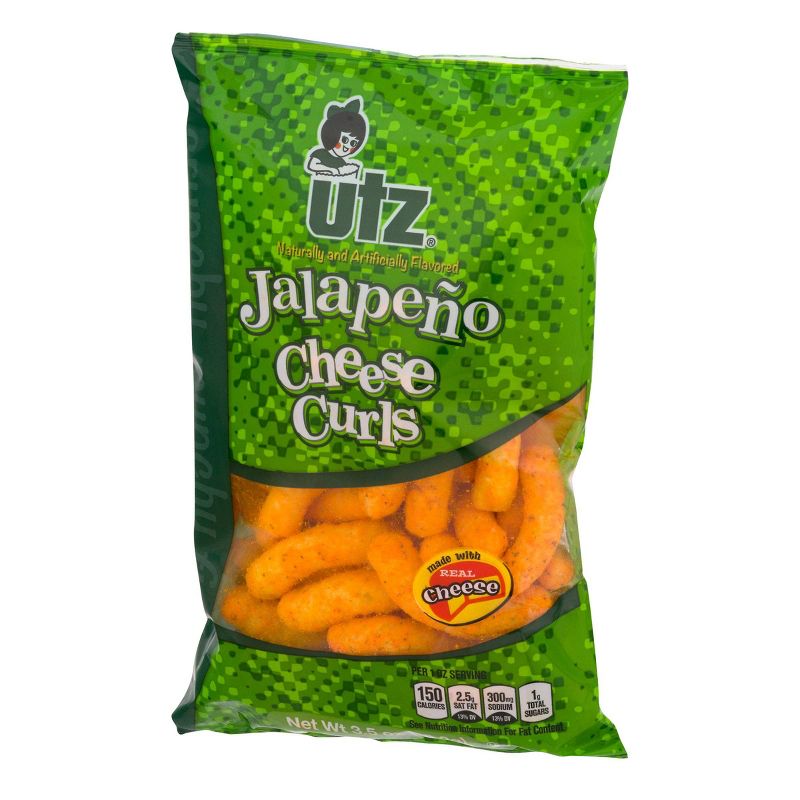 Utz Jalapeno Cheese Curls - 3.5oz