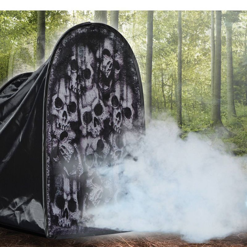 Halloween 34.0" 33" Light Up Wicked Witch Lighted Trick Treat  -  Decorative Holiday Scene Props