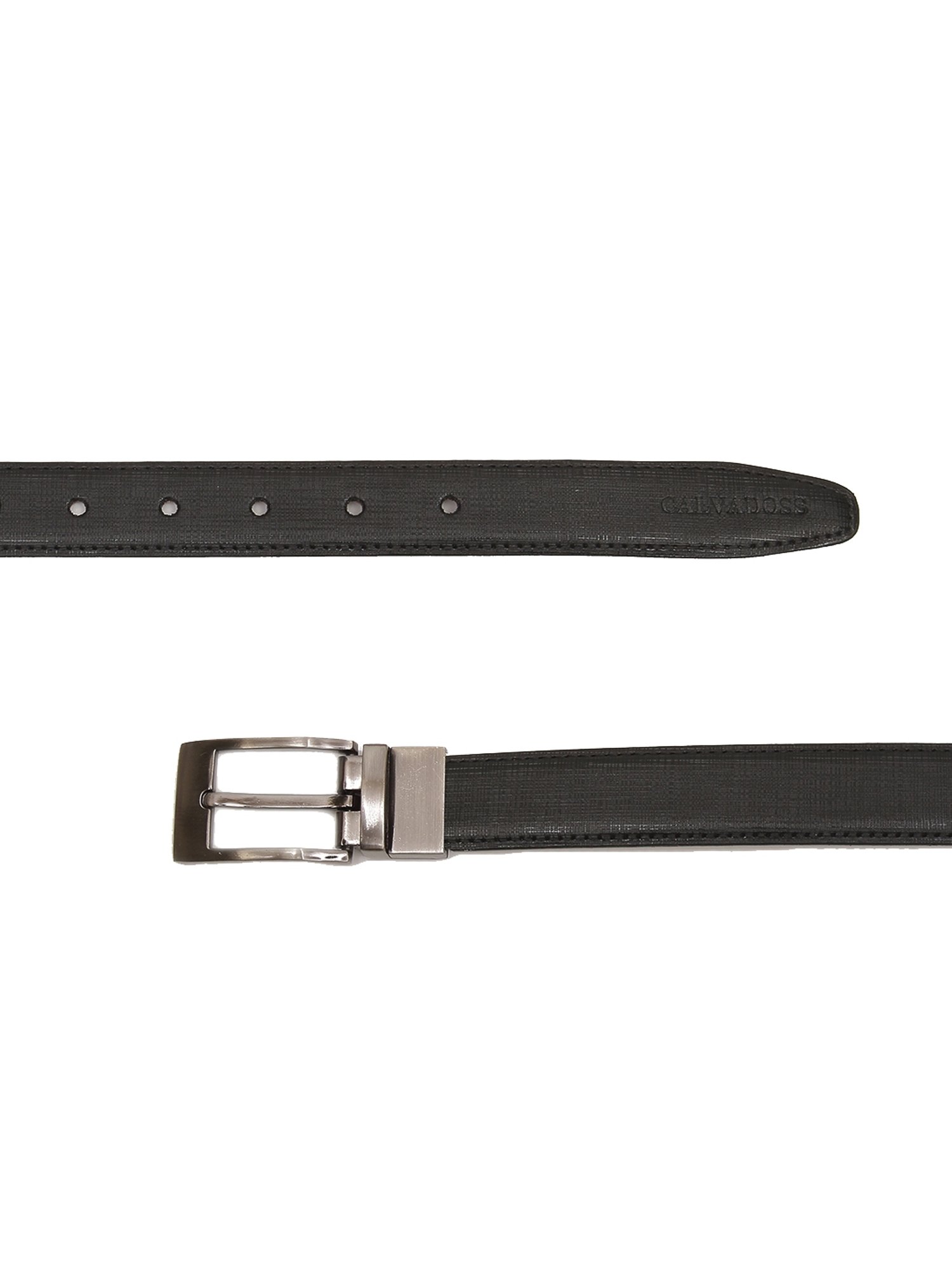 Calvadoss Black & Brown Reversible Belt for Women