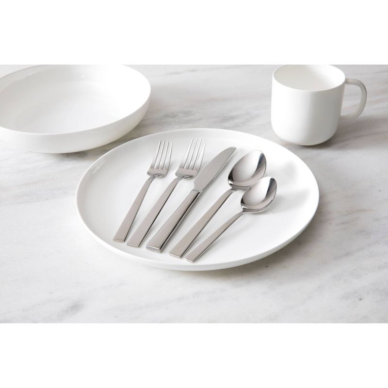 42pc Stainless Steel Ciro Silverware Set - Fortessa Tableware Solutions