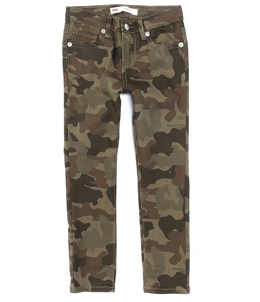 Hippie Girl Little Girls 4-6X REPREVE Destructed Denim Skinny Jeans