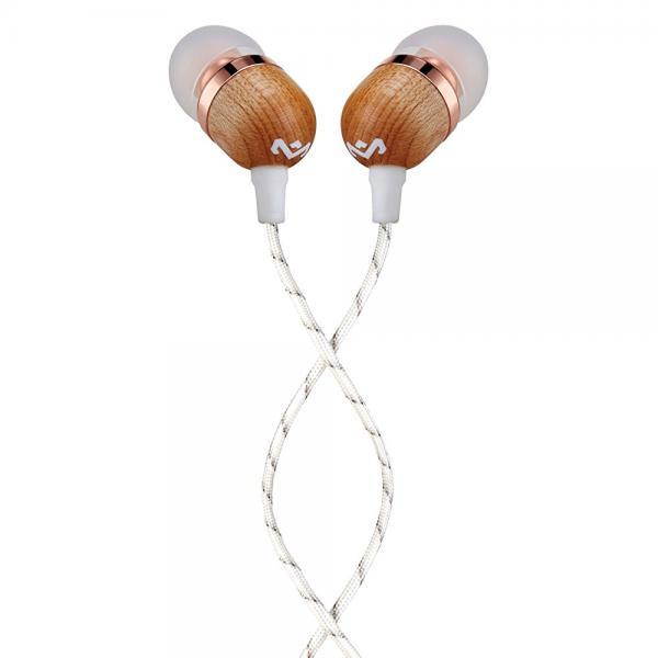 House Of Marley Smile Jamaica In-Ear Wired Headphones with Mic, Fire, EM-JE041-FI