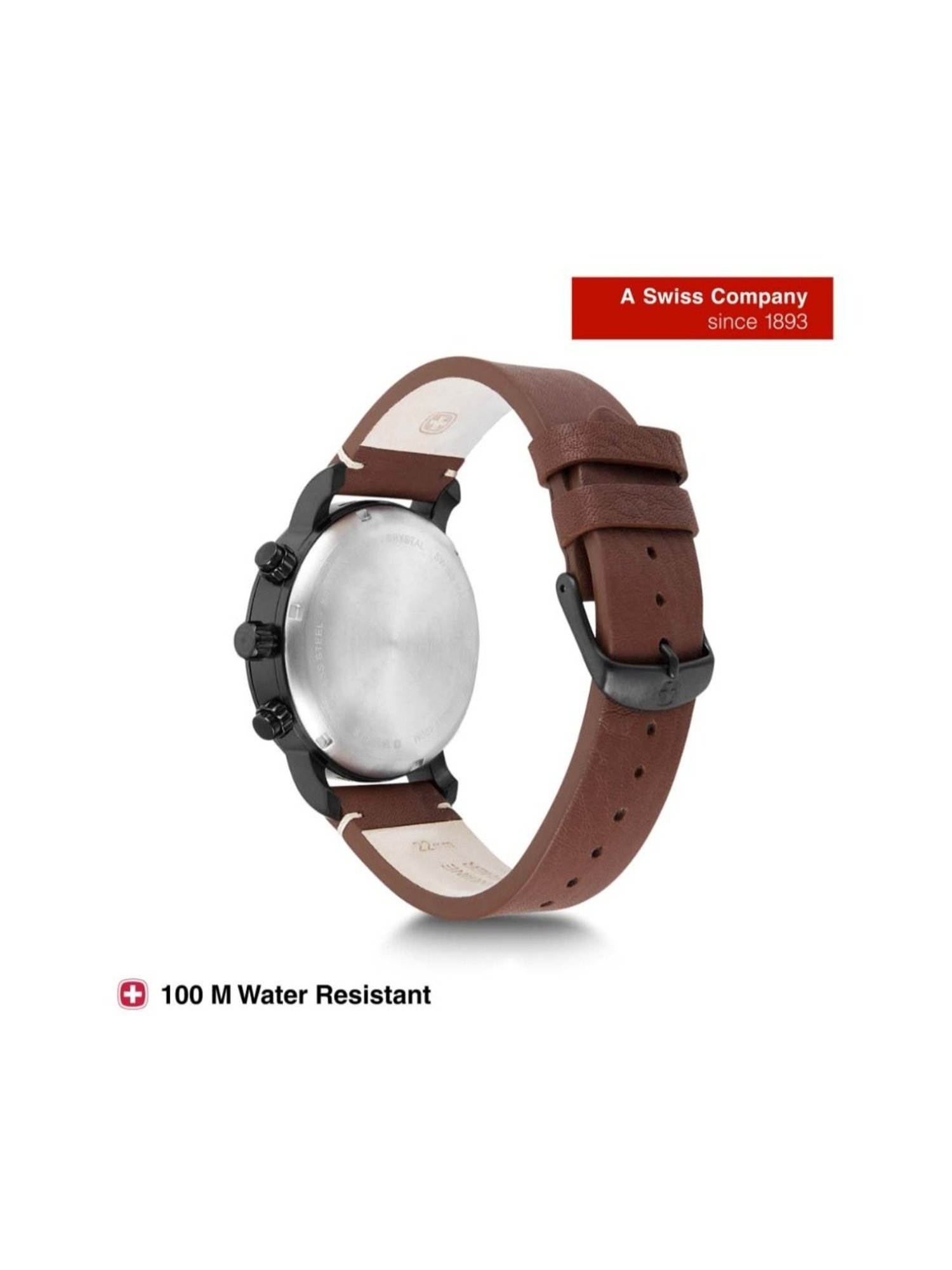 Wenger Swiss Made 01.1543.107 Attitude Chrono Analog Watch for Men