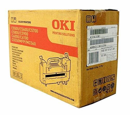 okidata br c5500n, 1120v fuser unit 43363201 by okidata
