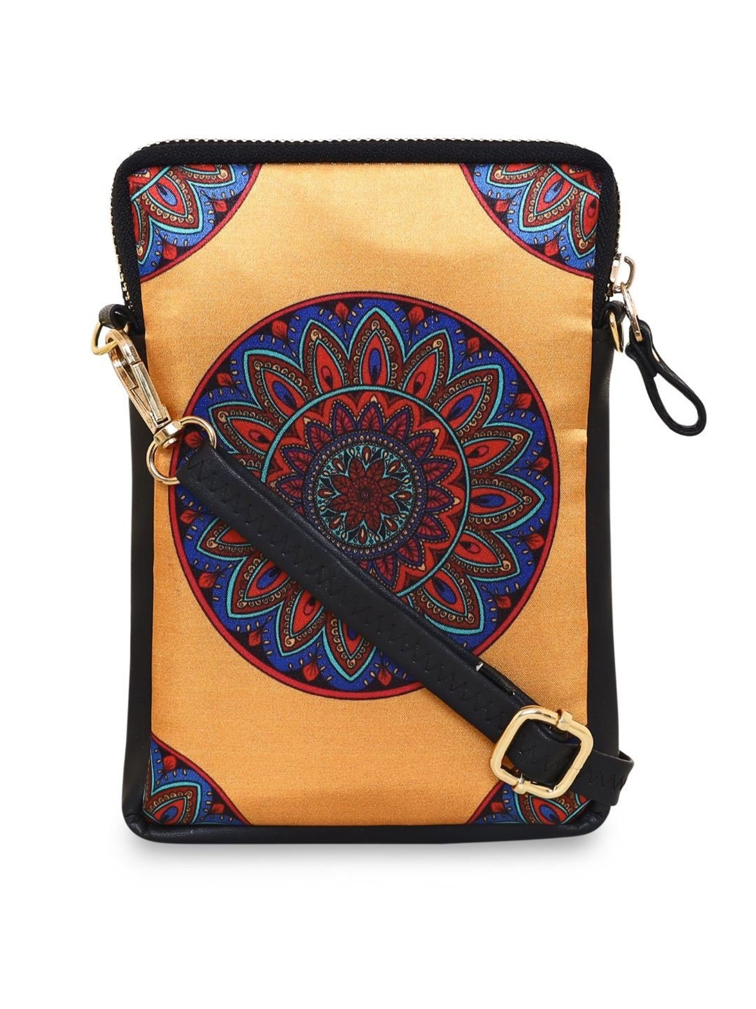 Sabhyata Multicolor Printed Small Cross Body Bag