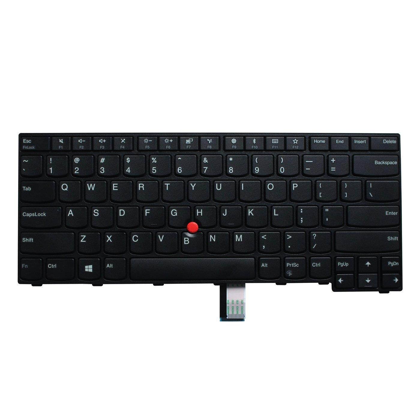 AUTENS Replacement US Keyboard for Lenovo ThinkPad E470 E470c E475 Laptop No Backlight