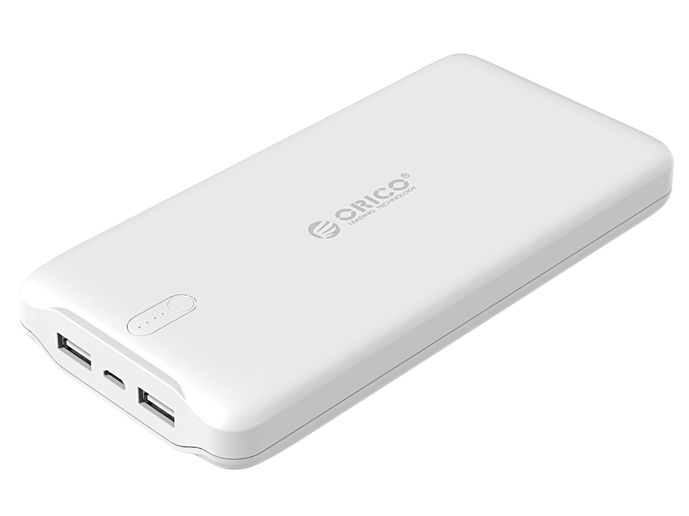 ORICO 20000mAh High Capacity Battery Charger Dual USB Port External Mobile Battery Pack, Battery Power Backup for iPhone 7 Plus/6s, iPad, iPod, Samsung Galaxy, Cell Phones, Tablet