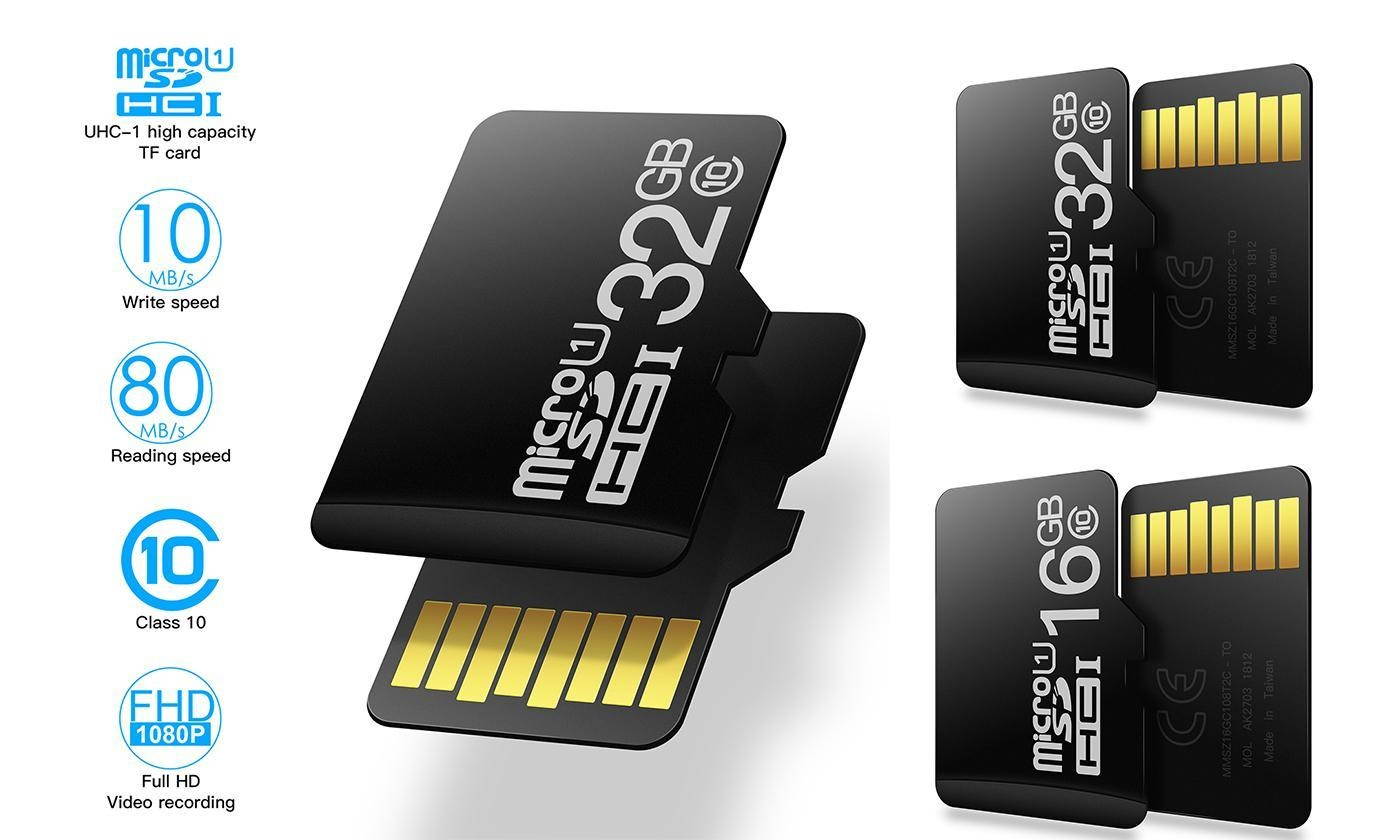 AICase Micro SD HC TF Flash SDHC Memory Card