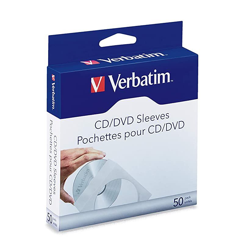CDDVD Paper Sleeveswith clear window 50pk